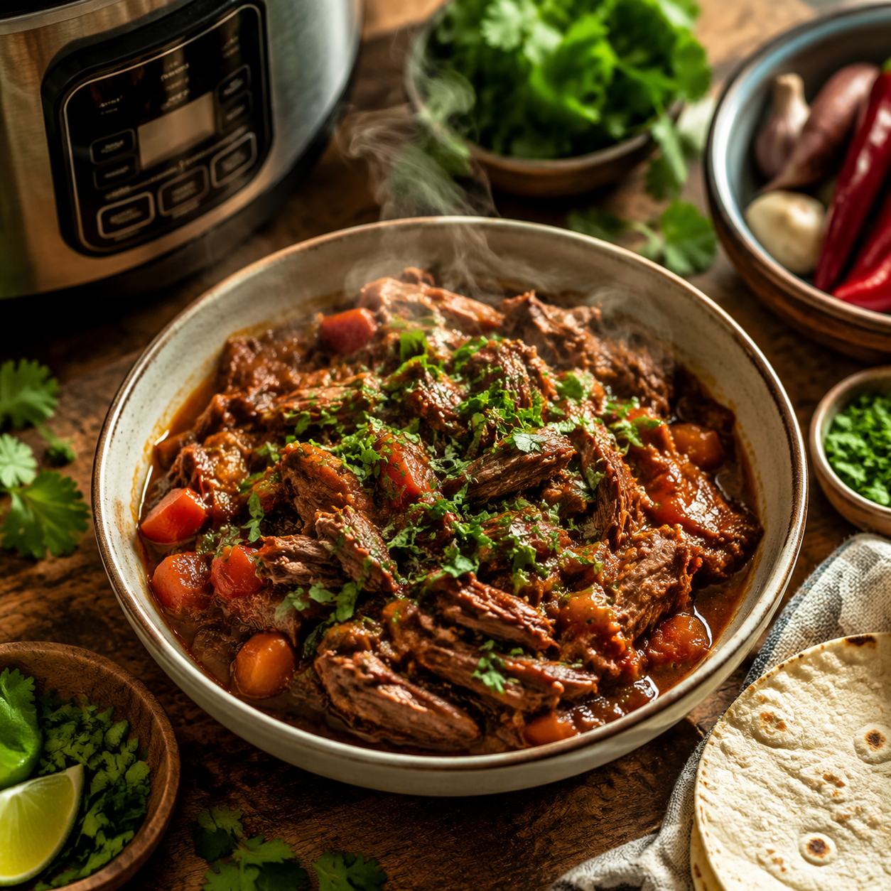 Slow Cooker & Instant Pot — Set it and savor it: tender pulled pork, silky soups, and weeknight stews that go from hands-off to hearty fast.