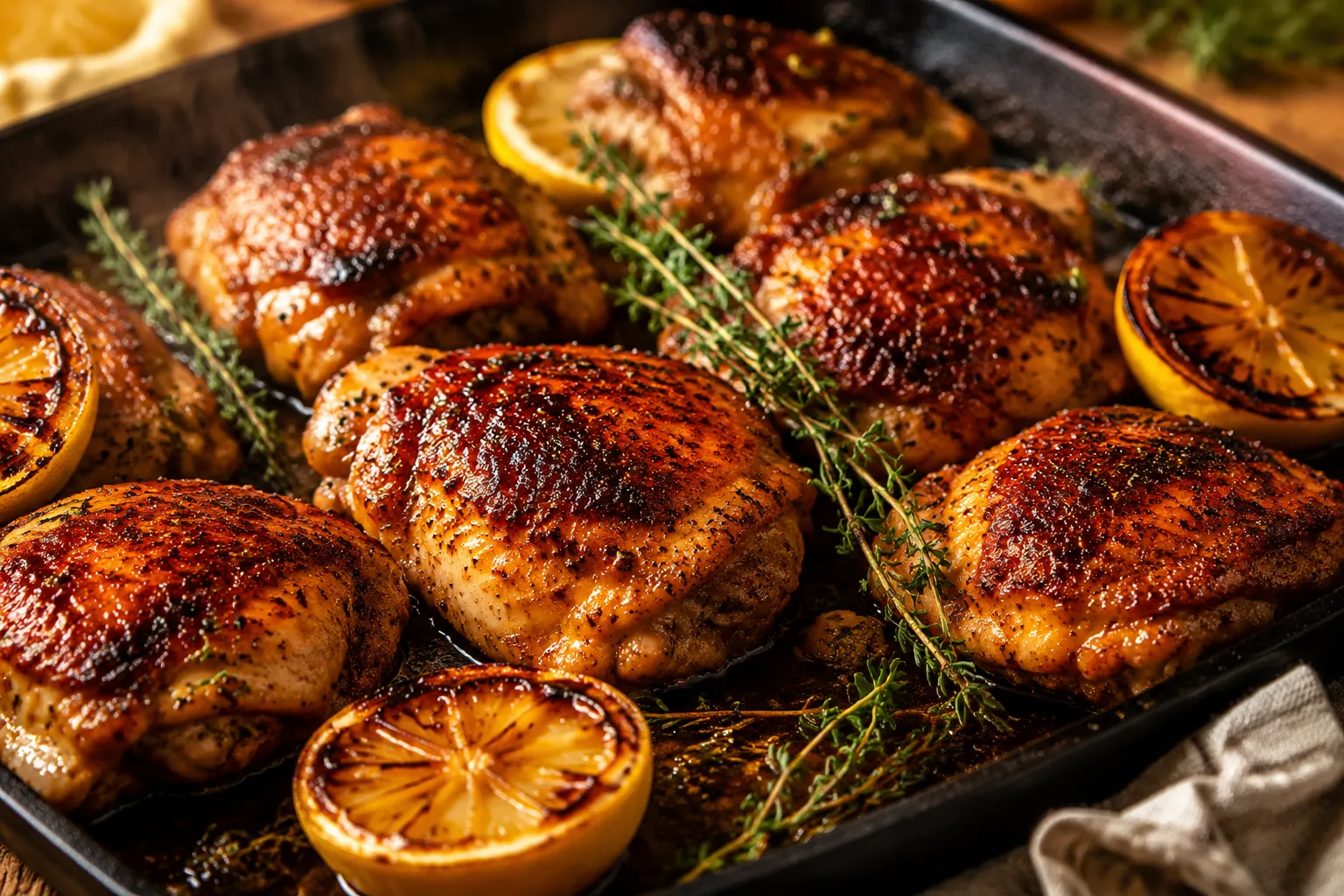 Boneless Skinless Chicken Thighs (Juicy Oven-Baked Recipe)