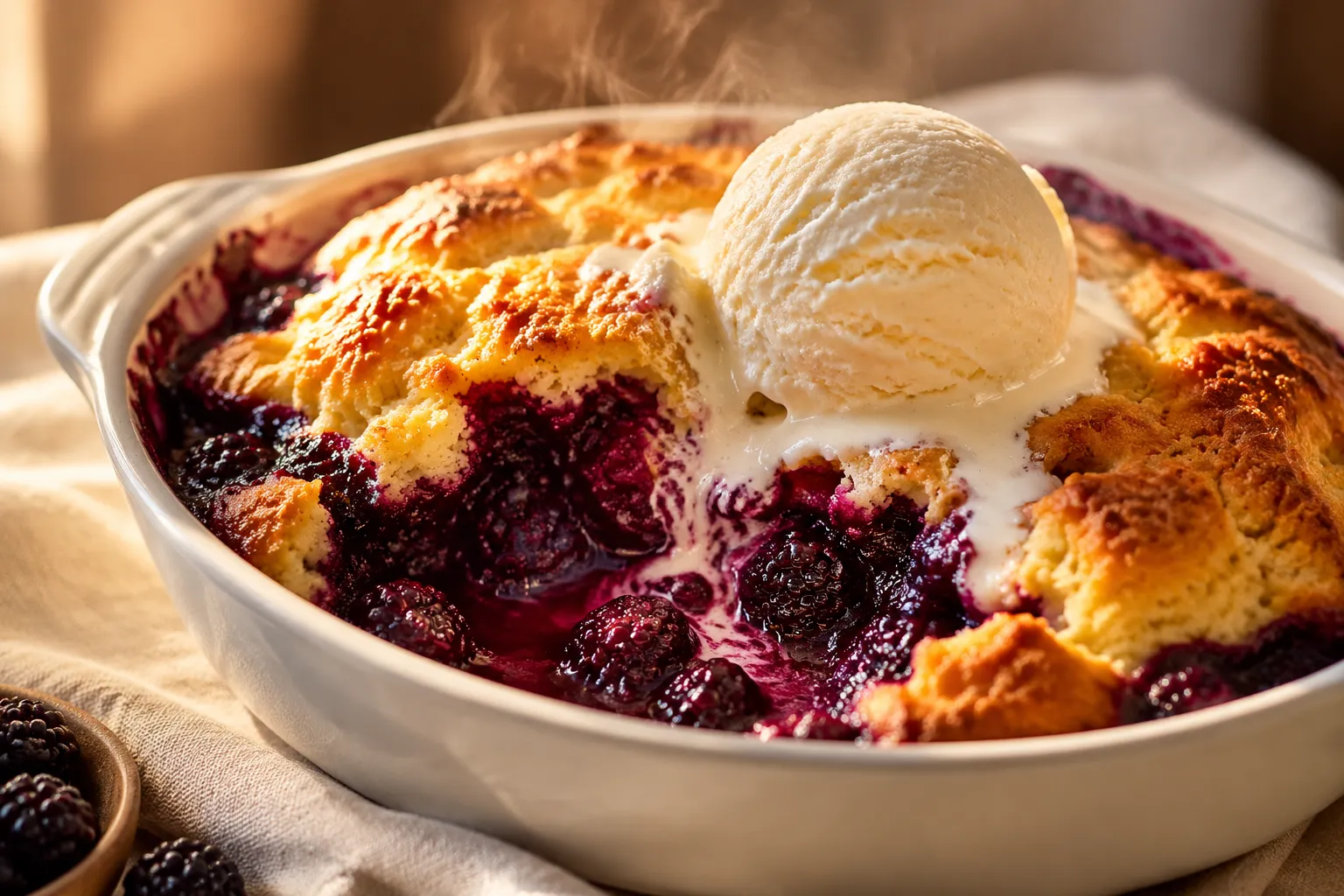 Blackberry Cobbler Recipe: Old-Fashioned Southern Classic