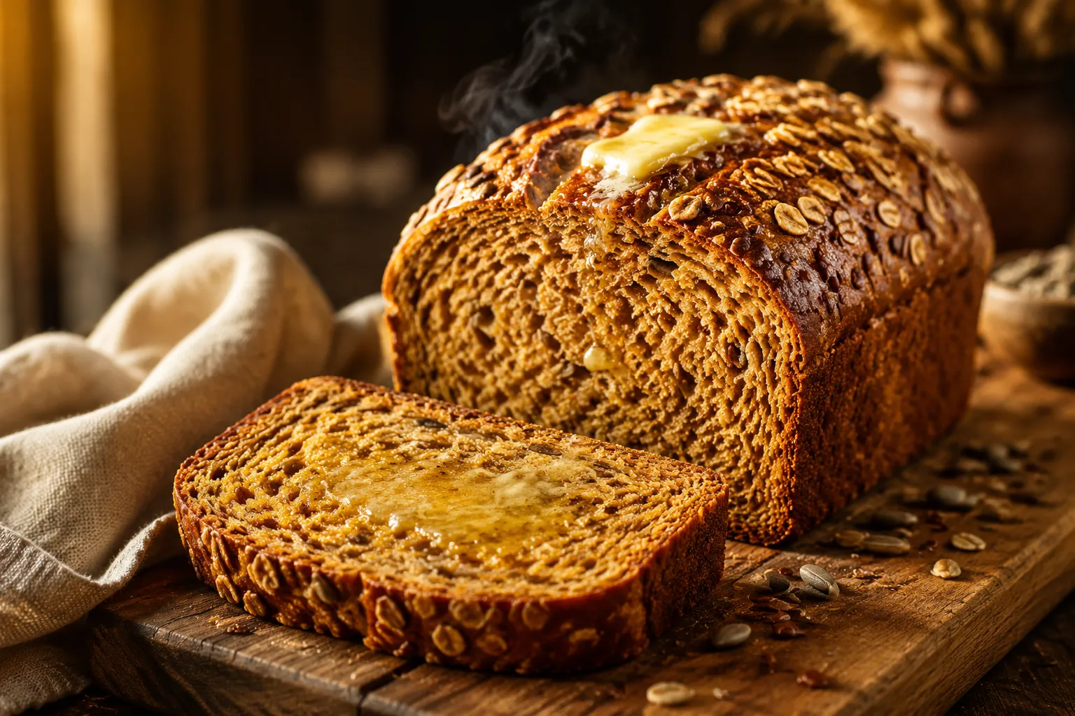 Whole Grain Bread Recipe: Easy Homemade Hearty Loaf