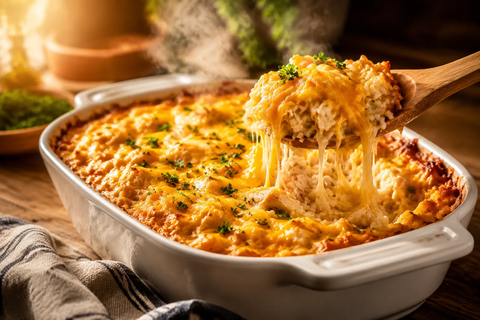 Chicken and Rice Casserole (Old-Fashioned Family Recipe)