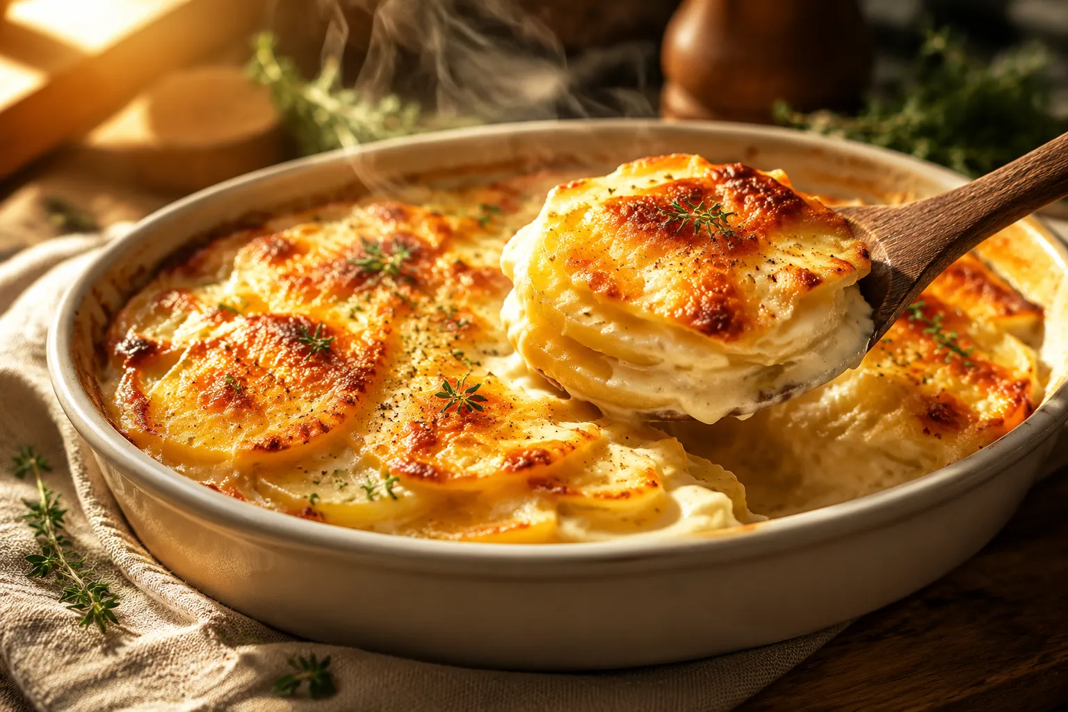 Au Gratin Potatoes: Creamy, Cheesy Classic Recipe