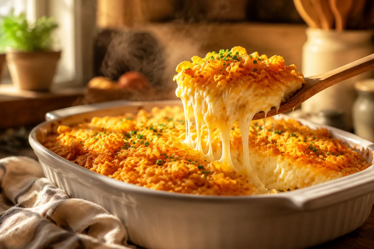 Hashbrown Casserole Recipe (Cracker Barrel Copycat)
