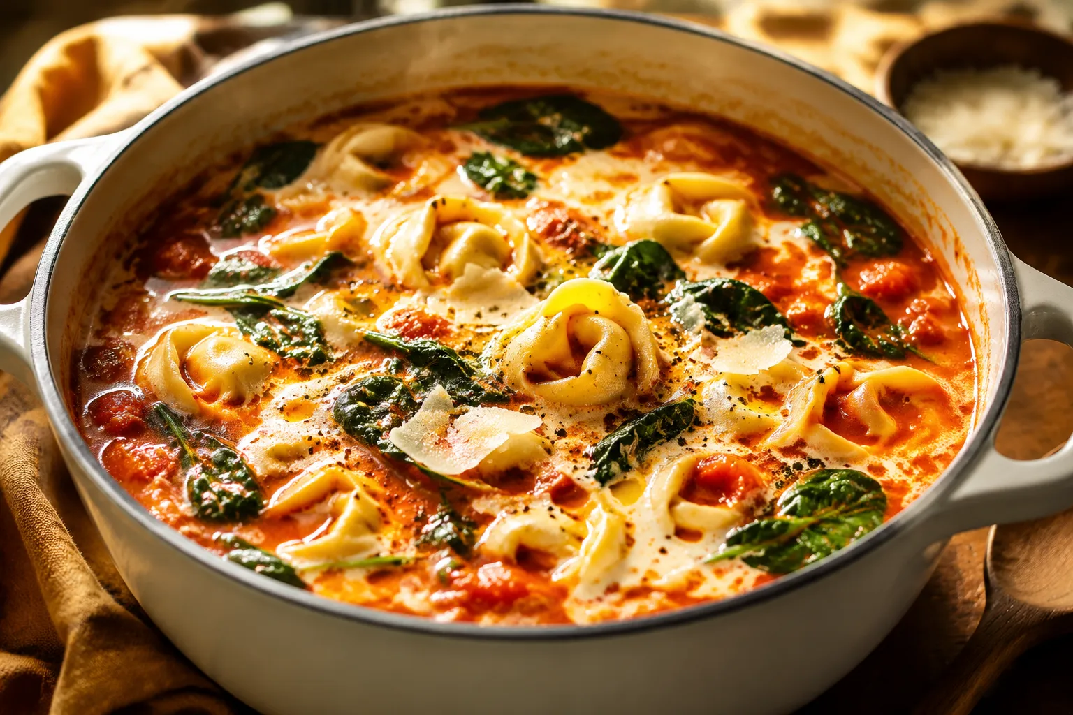 Creamy Tortellini Soup: A Cozy 30-Minute One-Pot Dinner