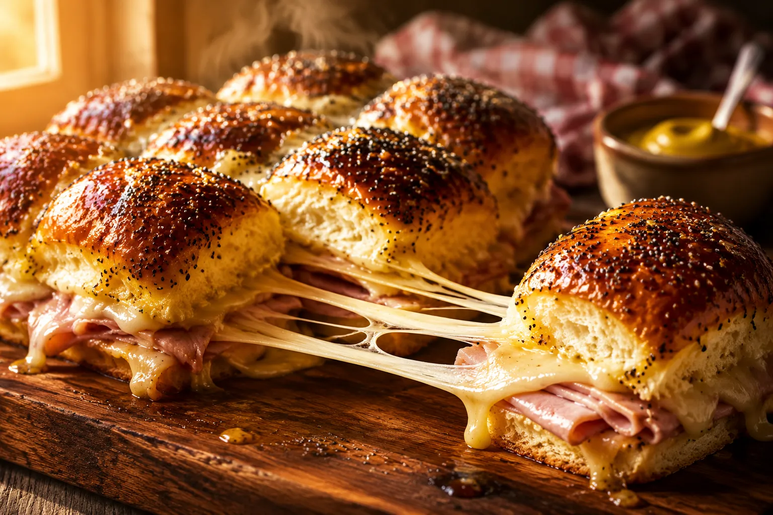 Ham and Cheese Sliders: Buttery Baked Party Favorite