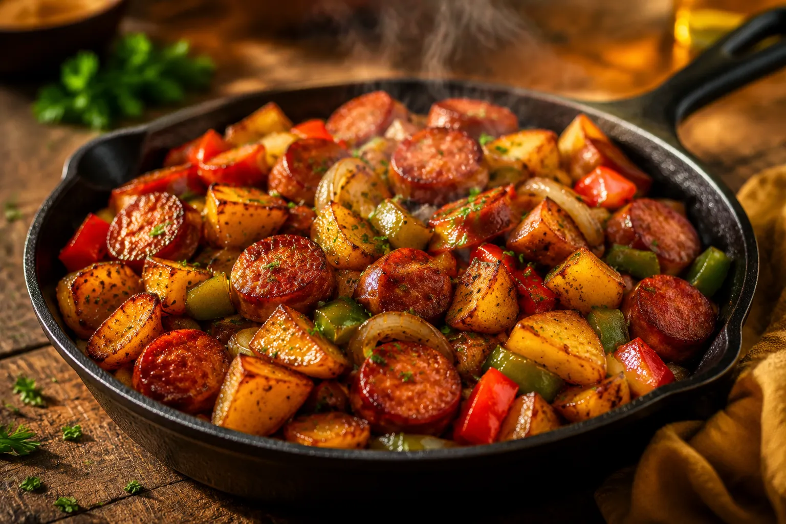 Easy Kielbasa Skillet Dinner: 30-Minute One-Pan Meal