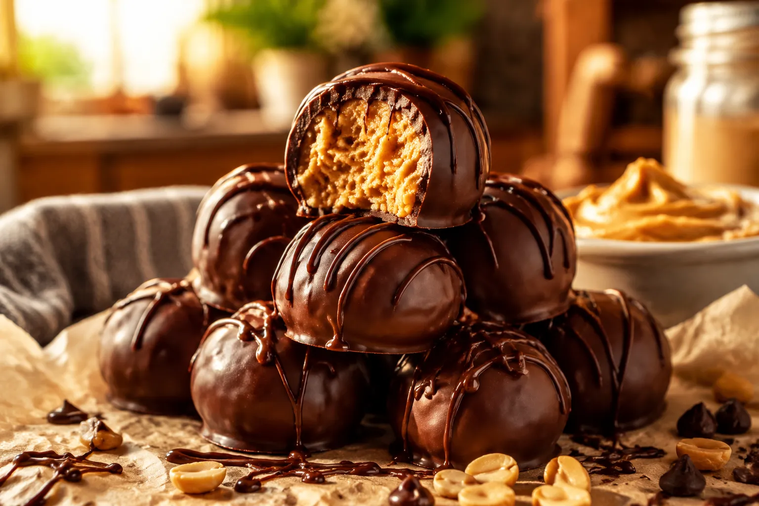 Peanut Butter Balls: Easy No-Bake Recipe (5 Ingredients)