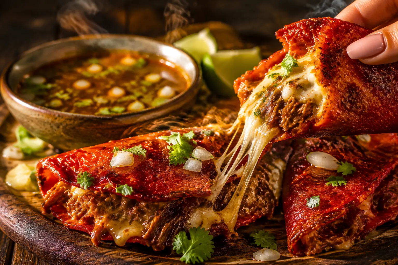 Quesabirria Tacos: Juicy Birria Cheese Tacos Recipe