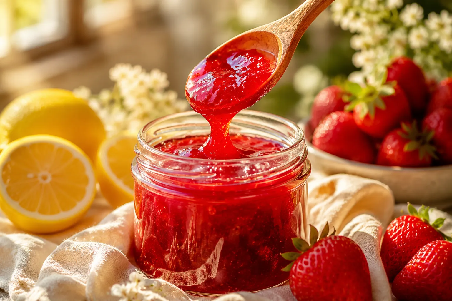 Strawberry Jam Recipe (Easy, Small-Batch, No Pectin)