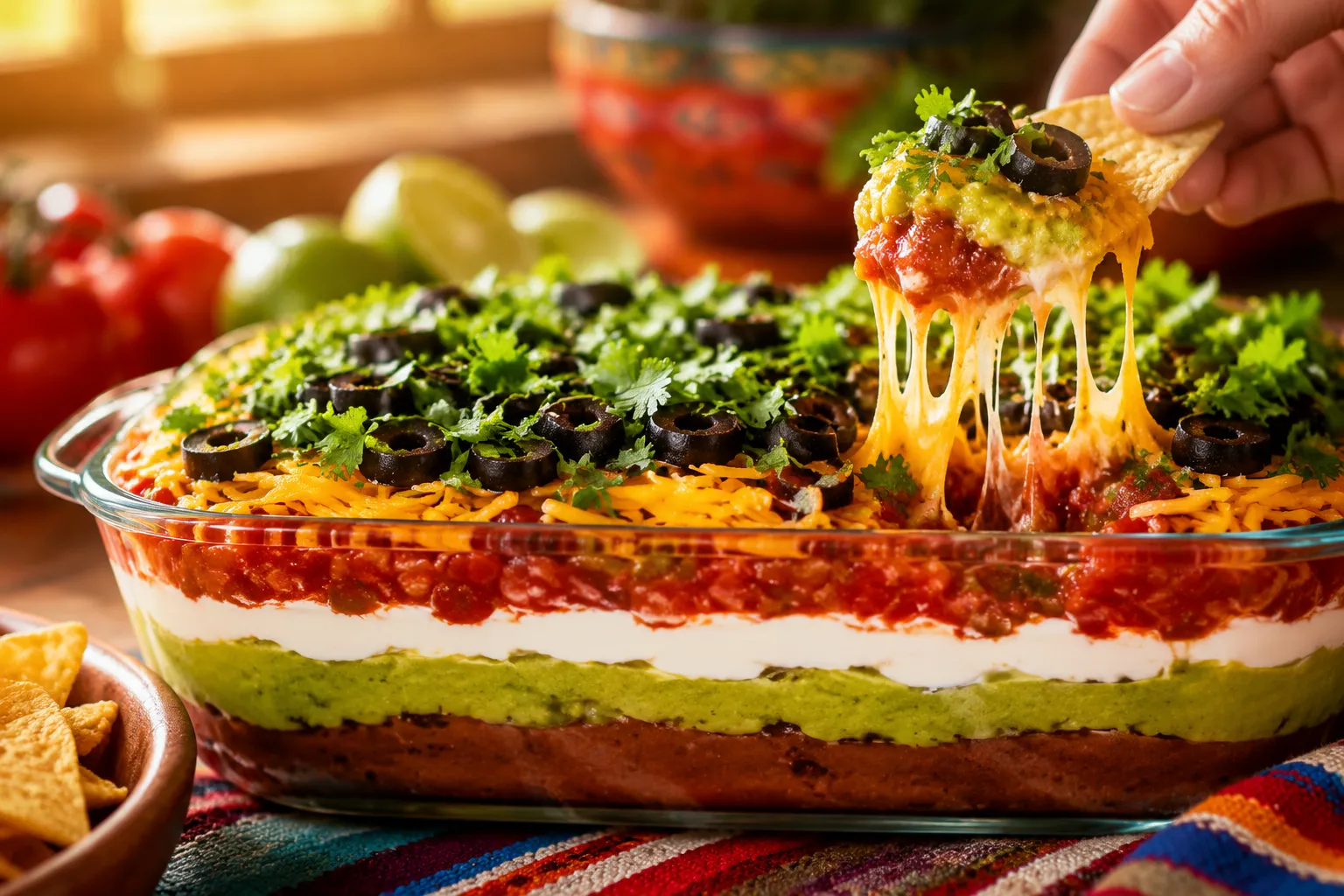 7 Layer Dip: The Ultimate Crowd-Pleasing Party Recipe