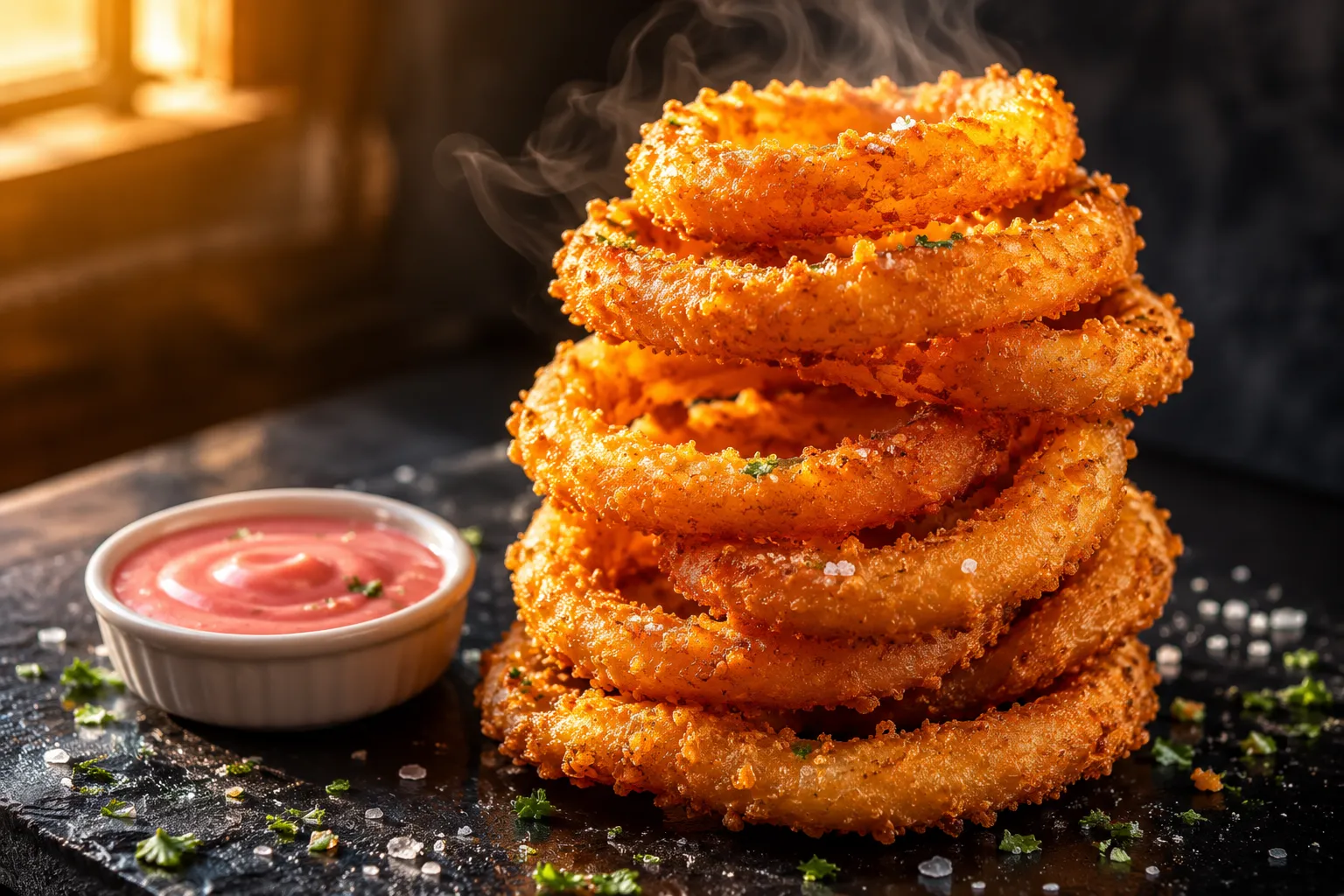 Crispy Homemade Onion Rings (Better Than Any Diner)