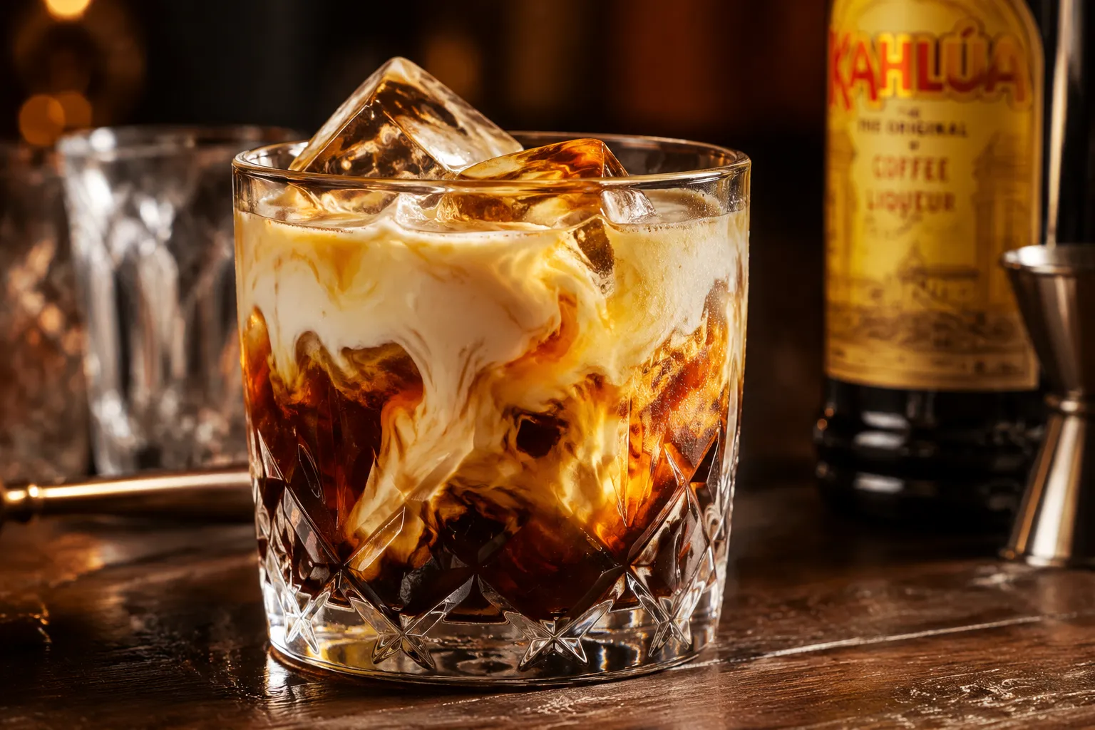 Classic White Russian Recipe (Creamy 3-Ingredient Cocktail)