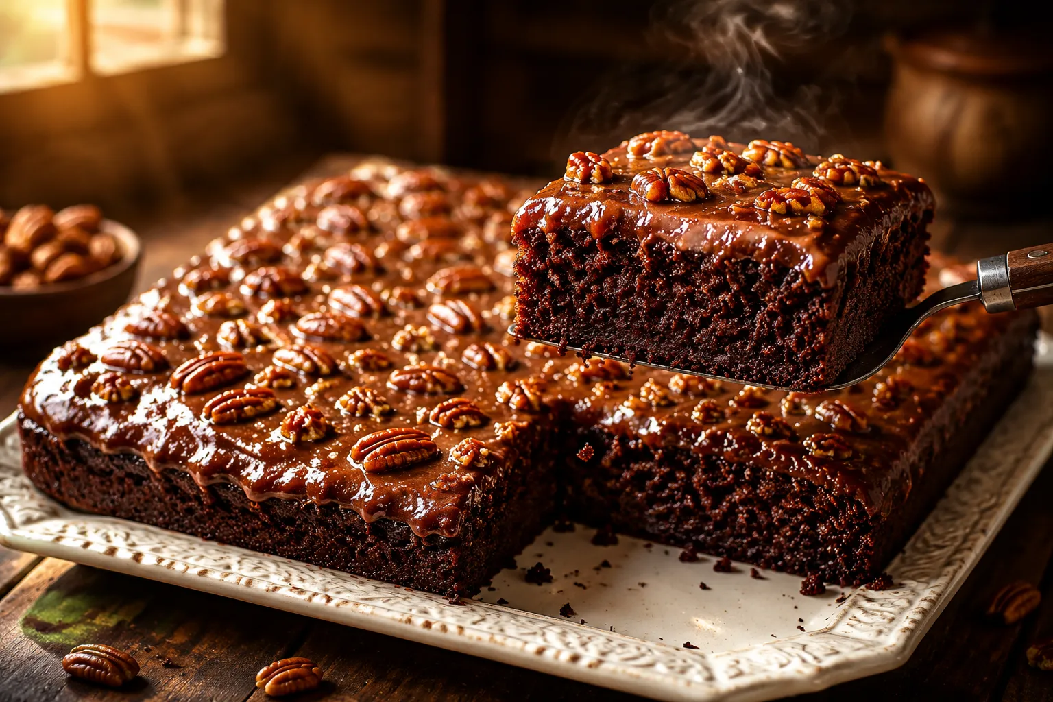 Texas Sheet Cake: Classic Fudgy Chocolate Recipe