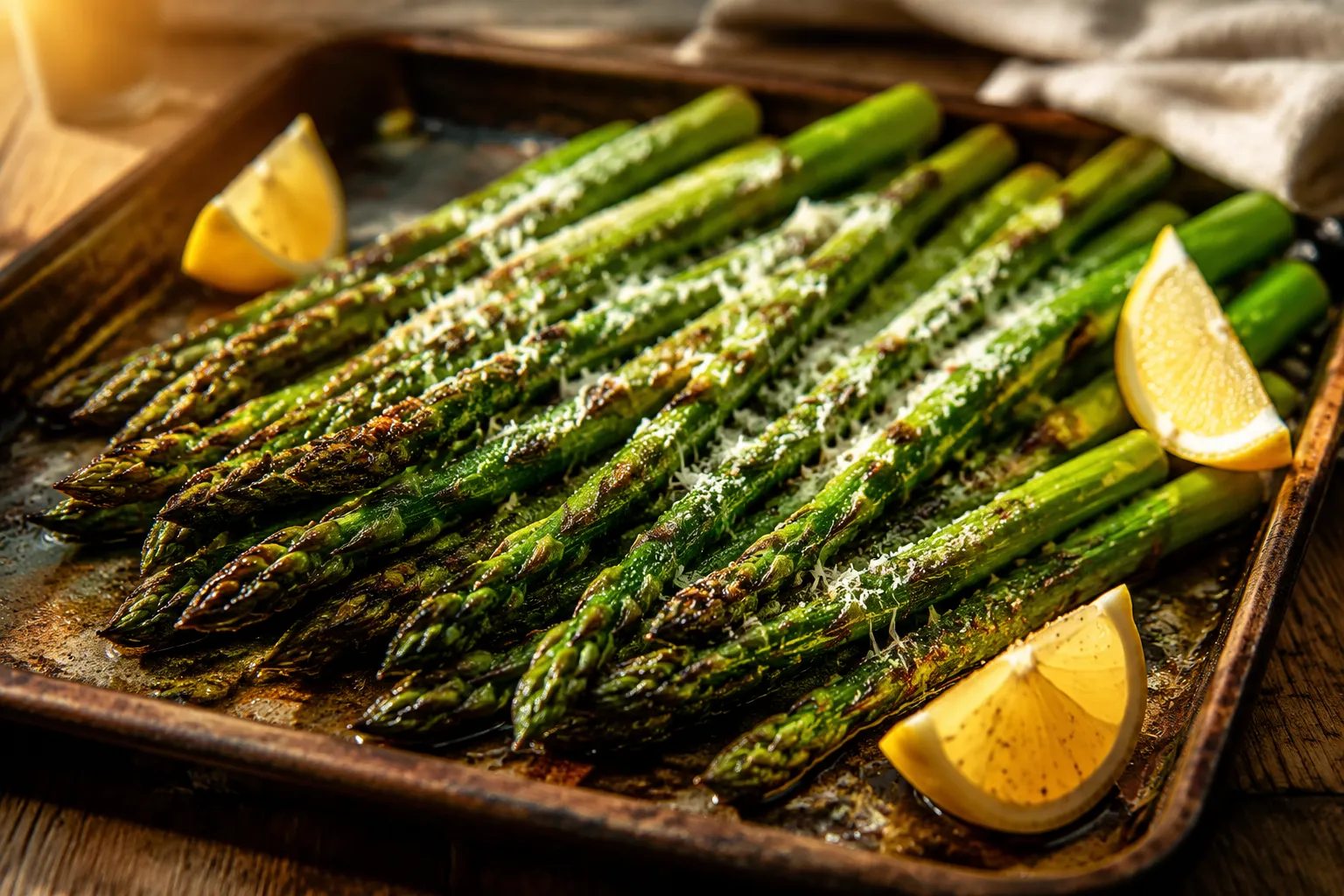Oven Roasted Asparagus (Crispy in 15 Minutes)