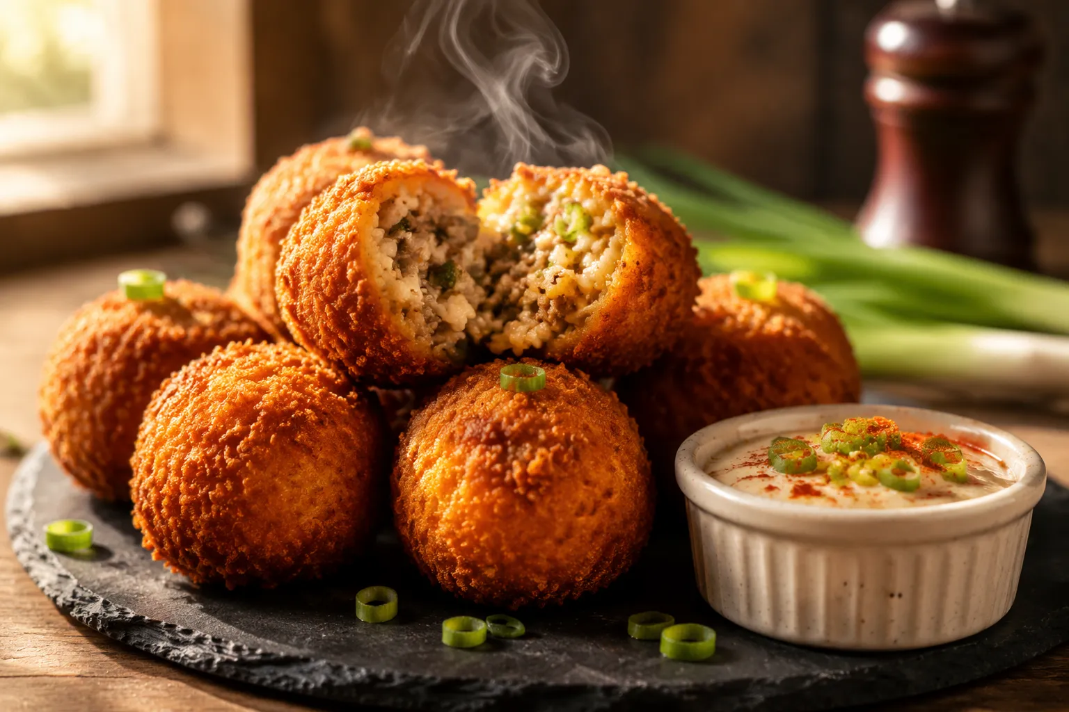 Crispy Boudin Balls Recipe (Cajun Classic)