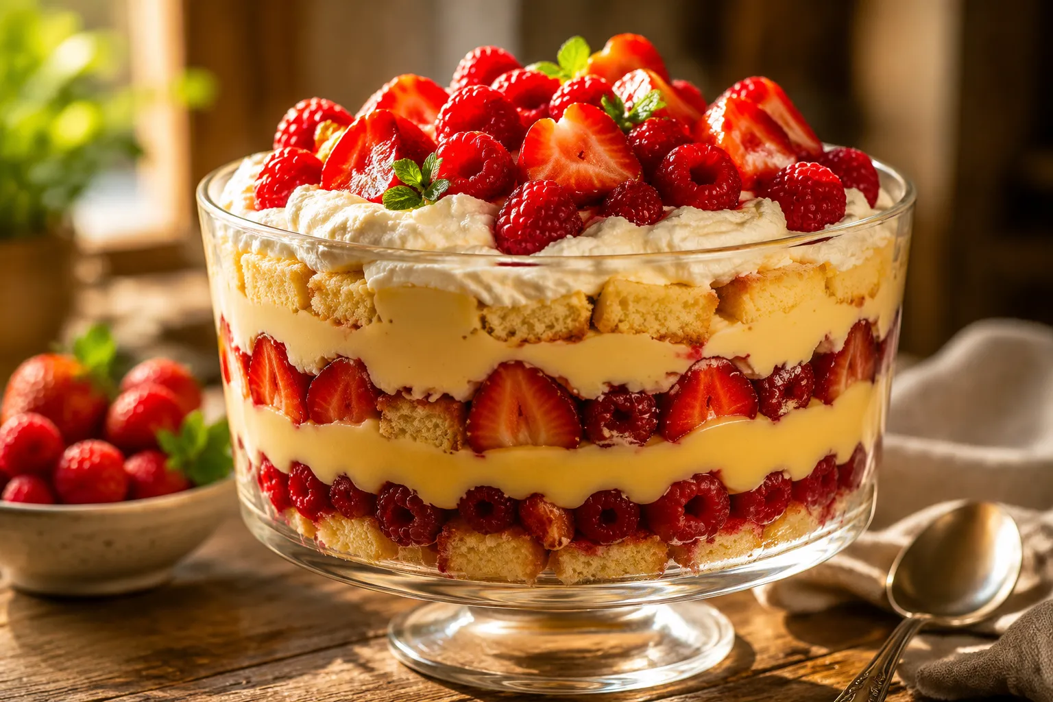 Classic English Trifle Recipe (Easy Layered Dessert)