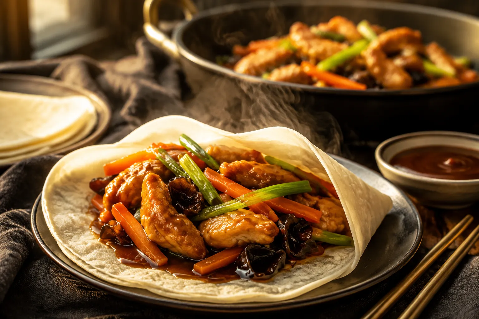 Moo Shu Chicken: Better-Than-Takeout in 30 Minutes