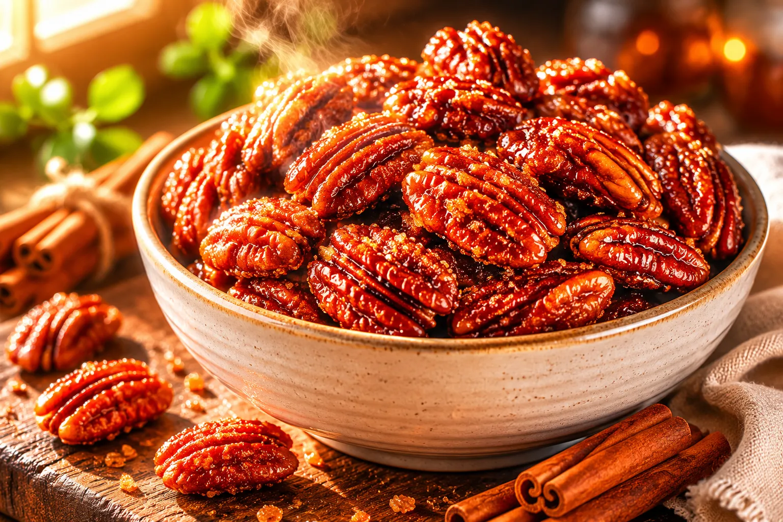 Candied Pecans Recipe (5 Minutes, Stovetop)