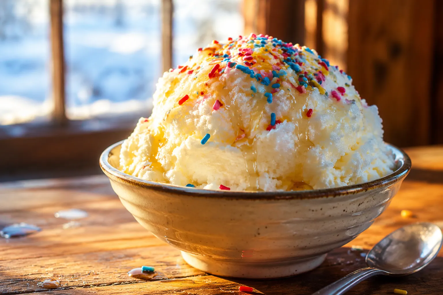 Snow Cream Recipe: 5-Minute Old-Fashioned Snow Ice Cream