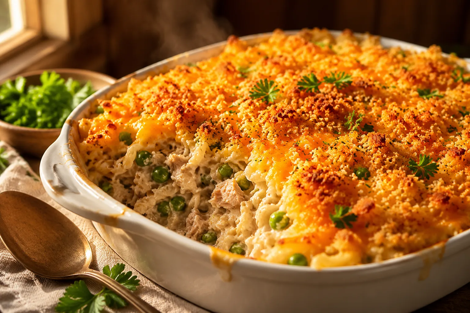 Tuna Casserole: The Best Creamy Classic Recipe