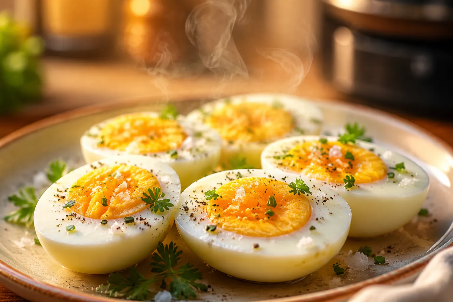Air Fryer Hard Boiled Eggs (Easy Peel)