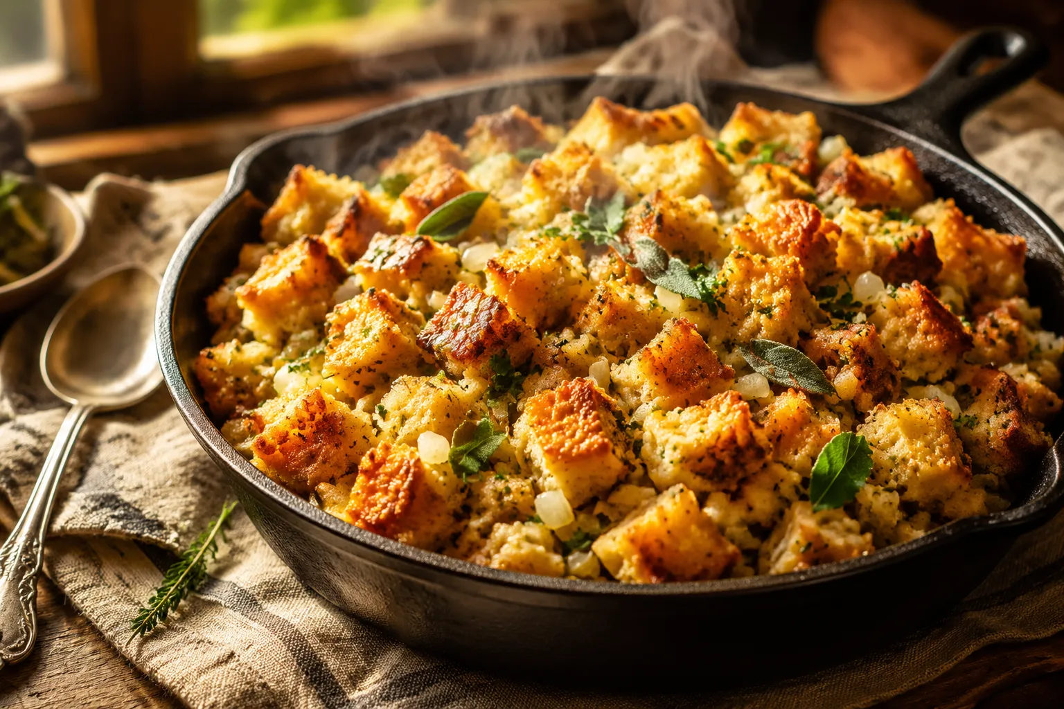 Homemade Stove Top Stuffing Recipe (Better Than Boxed)