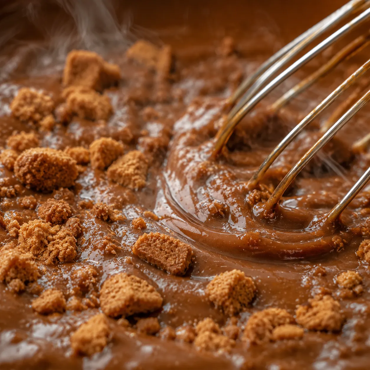Ginger snaps whisked into sauerbraten gravy