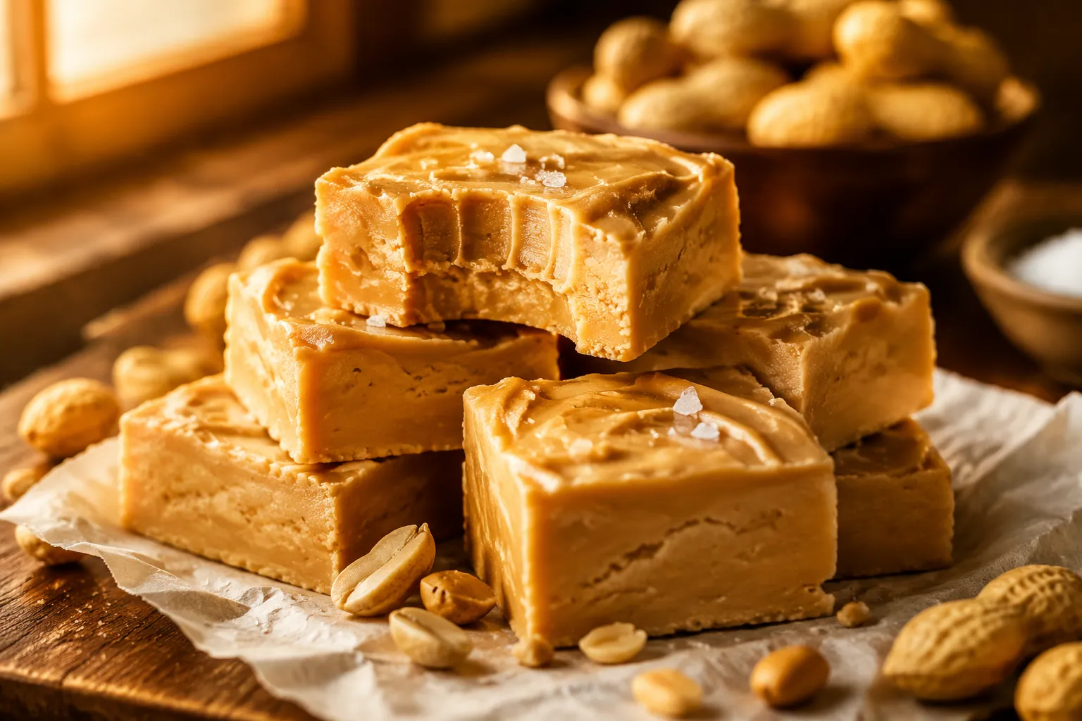 Easy Peanut Butter Fudge: 4-Ingredient No-Bake Recipe