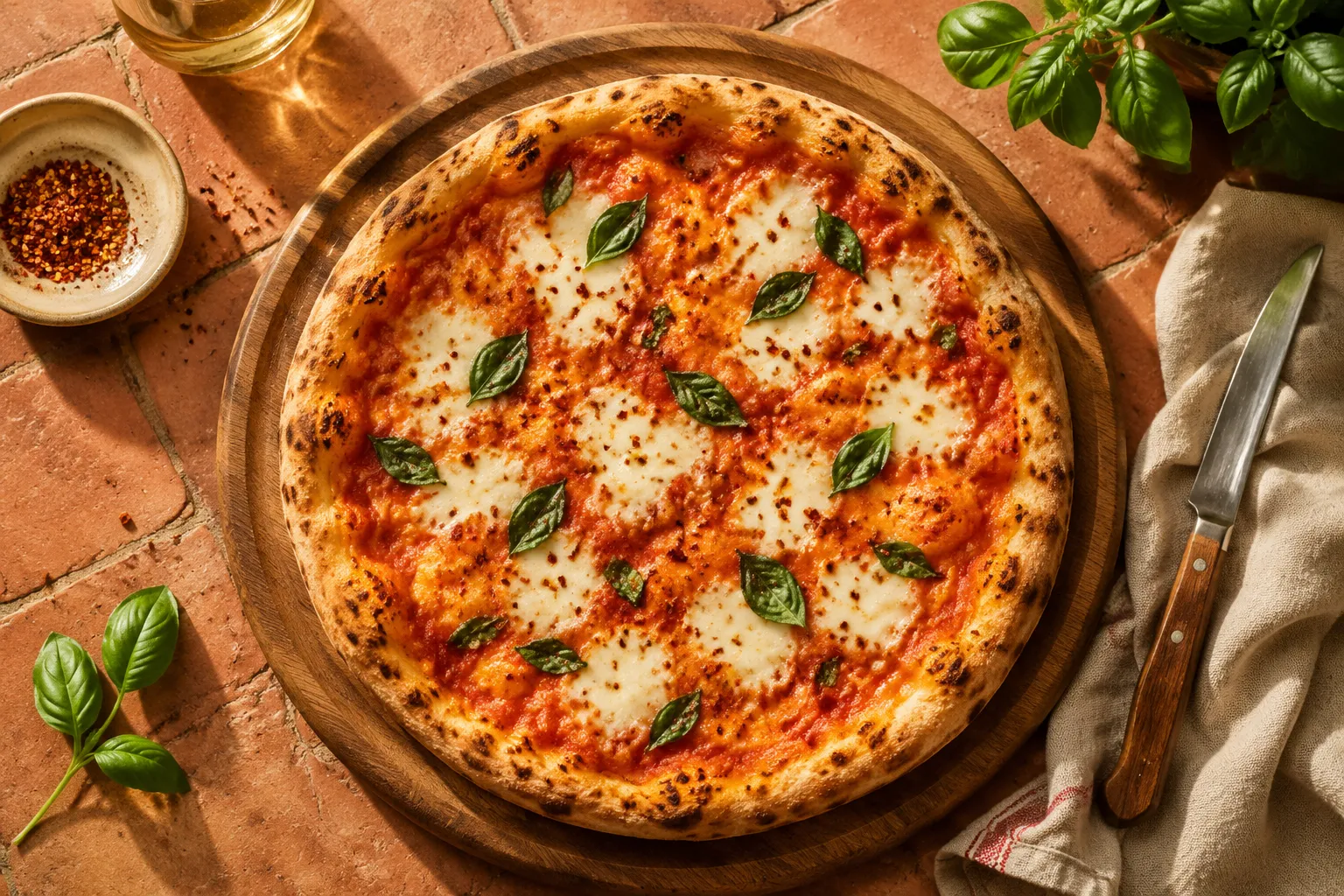 How to make cauliflower pizza crust finished and topped