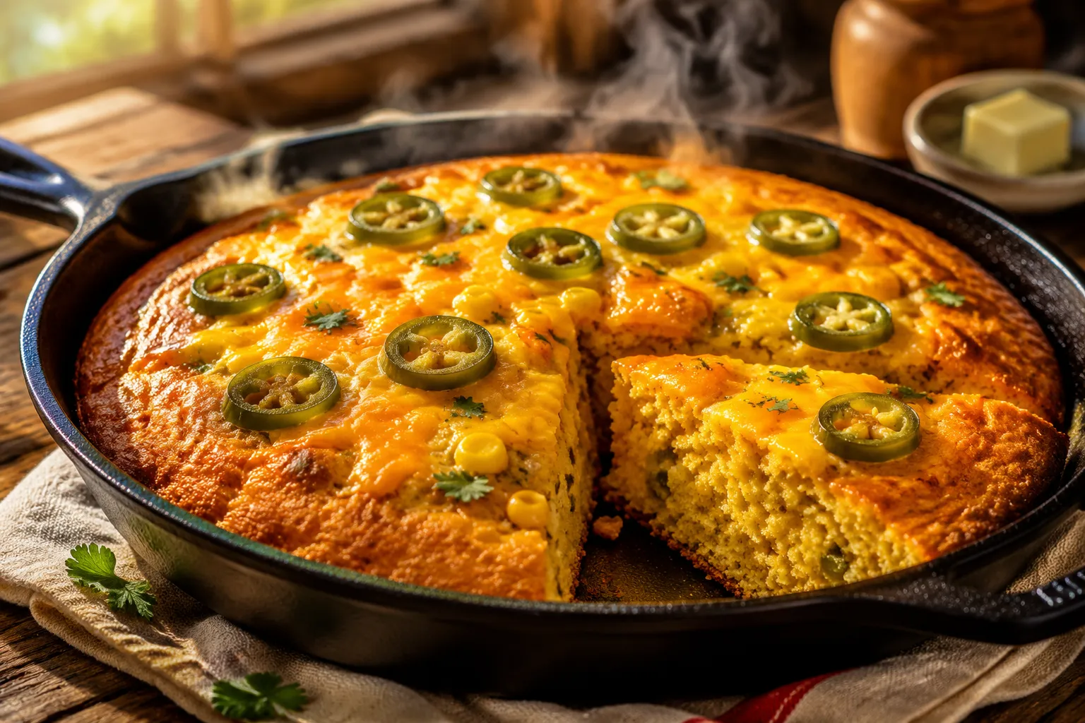 Mexican Cornbread: Cheesy, Moist & Easy Skillet Recipe