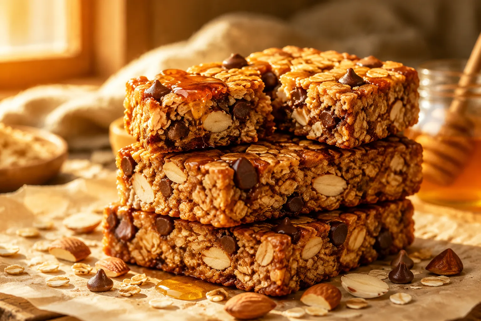 Homemade Granola Bar Recipe (Chewy or Crunchy)