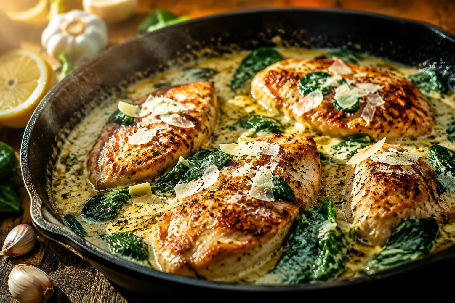 Chicken Florentine: Creamy Skillet Recipe in 30 Minutes