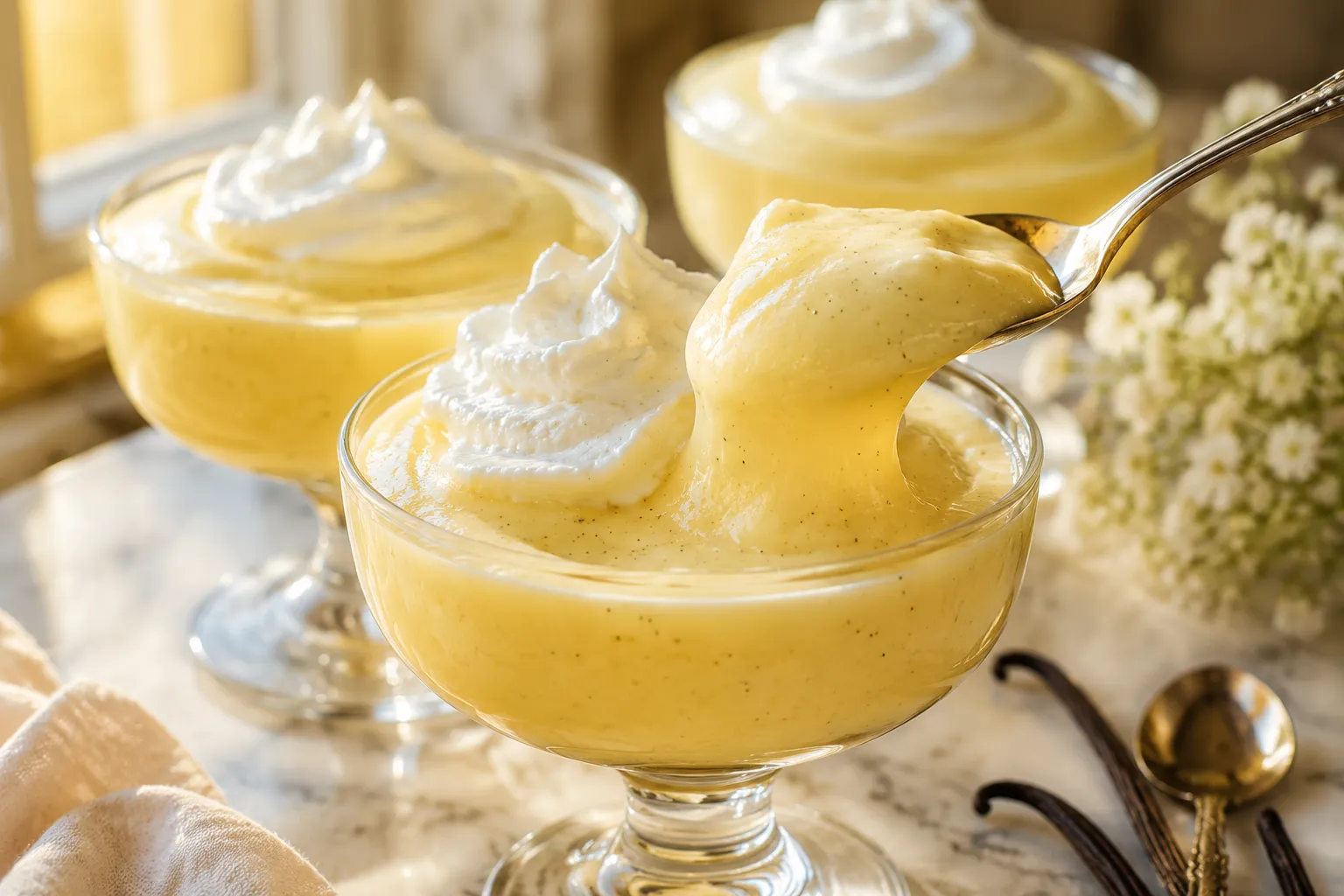 Homemade Vanilla Pudding Recipe (Creamy & Easy)