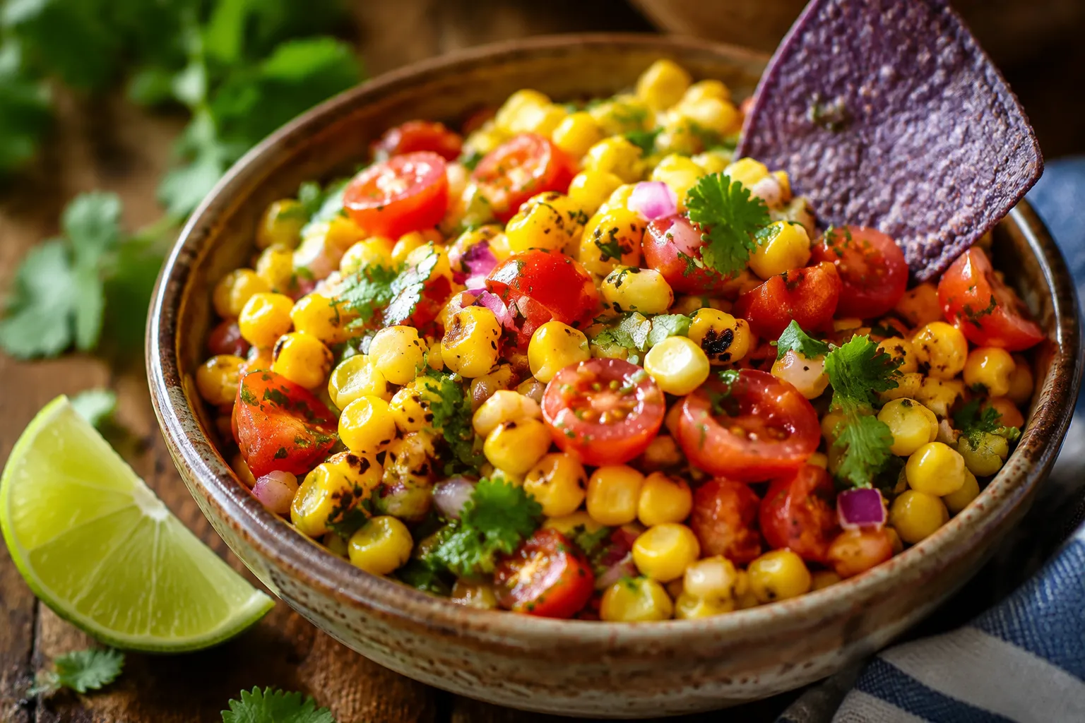 Fresh Corn Salsa Recipe (Easy 15-Minute Dip)