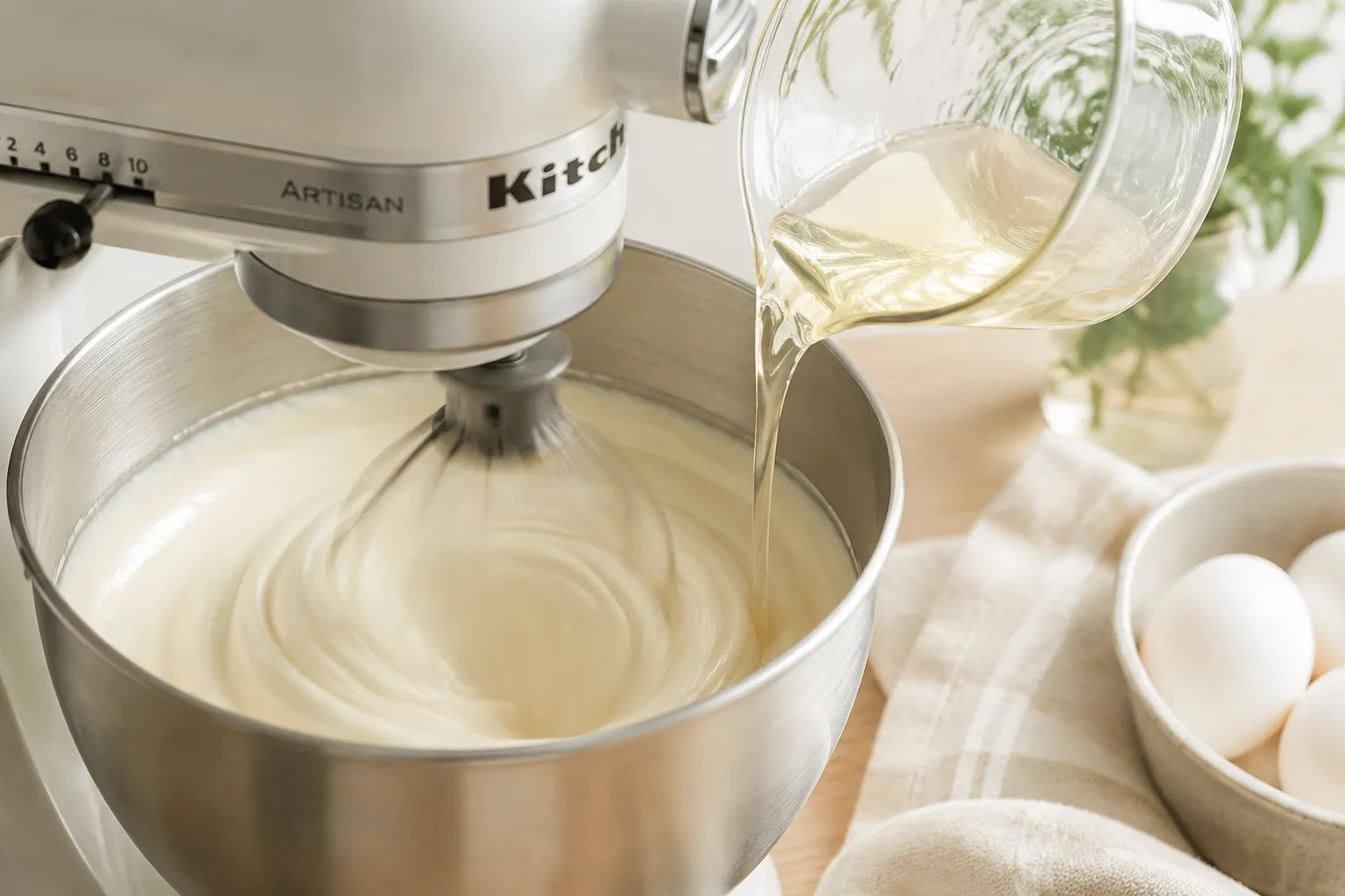 Adding egg whites to white cake batter from scratch