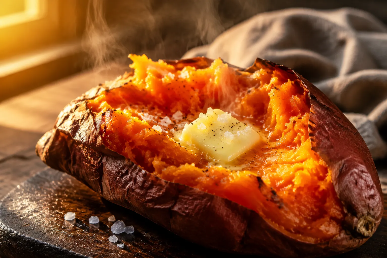 Microwave Sweet Potato: Perfect in 8 Minutes