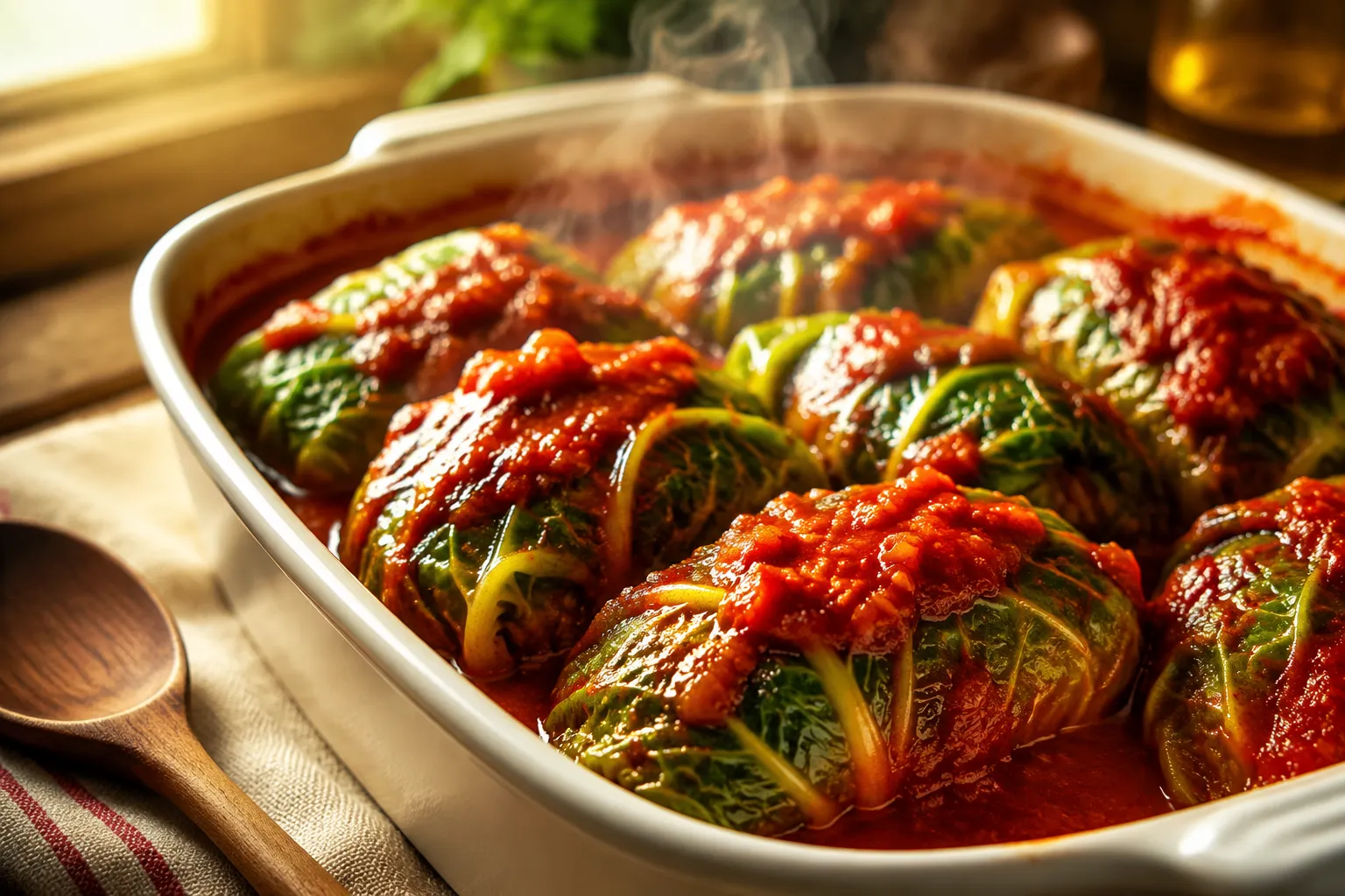 Classic Cabbage Rolls Recipe (Tender & Saucy)