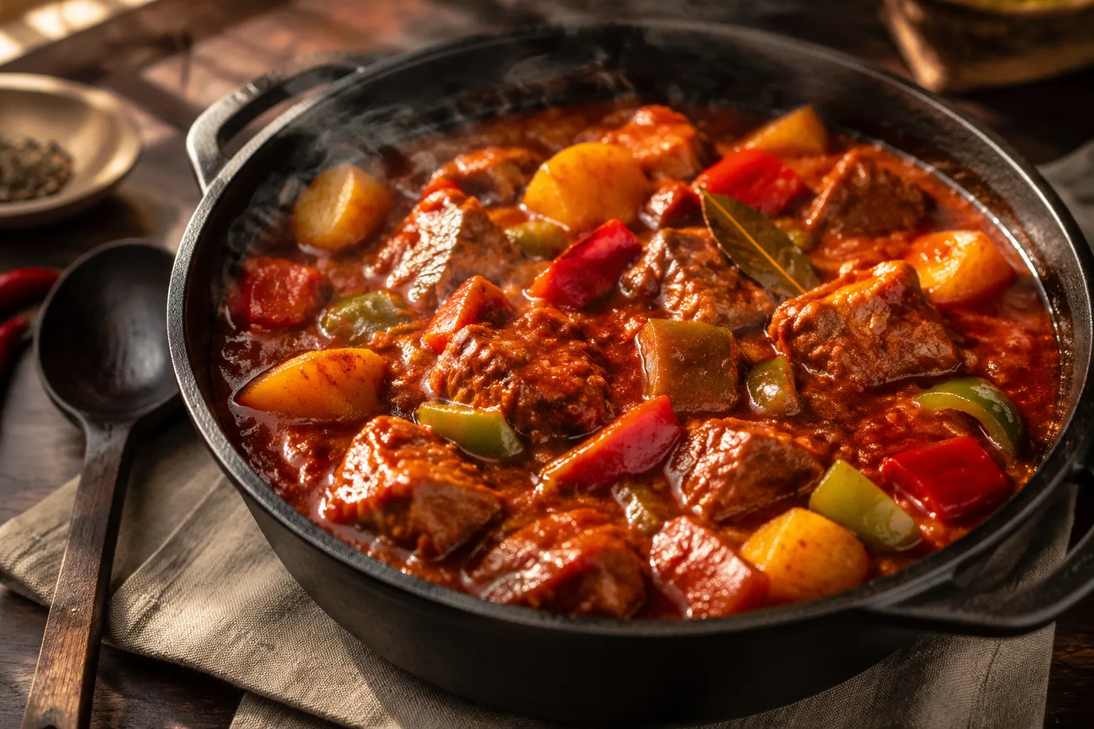 Beef Caldereta Dish: Authentic Filipino Stew Recipe