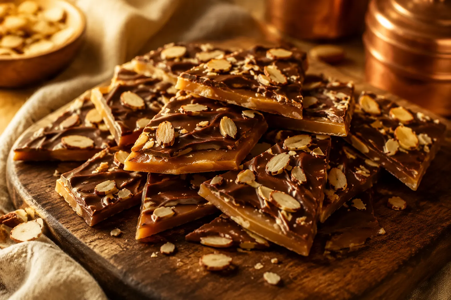 Easy English Toffee Recipe (Buttery, Crunchy, Foolproof)