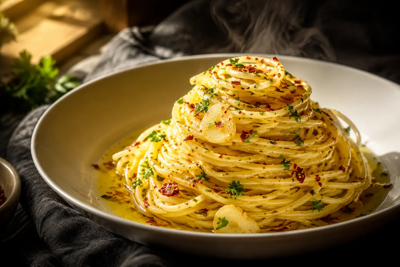 Aglio e Olio: Authentic 20-Minute Italian Pasta