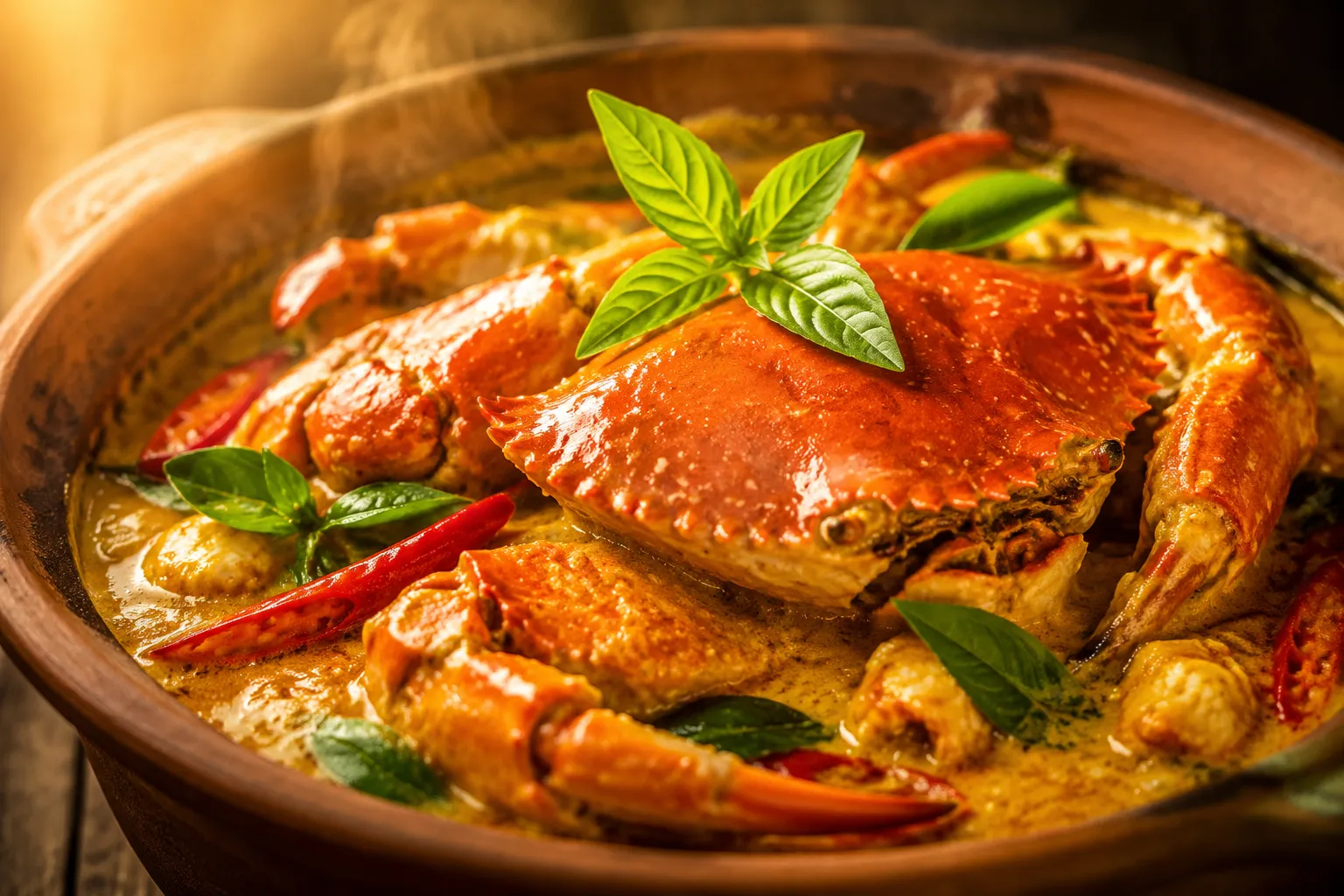 Crab and Coconut Curry: Creamy Filipino-Style Recipe