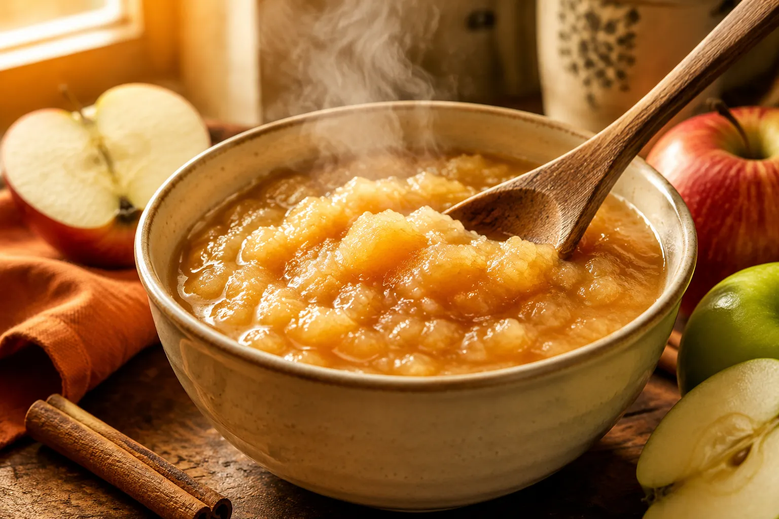 Homemade Applesauce Recipe (Easy 5-Ingredient)
