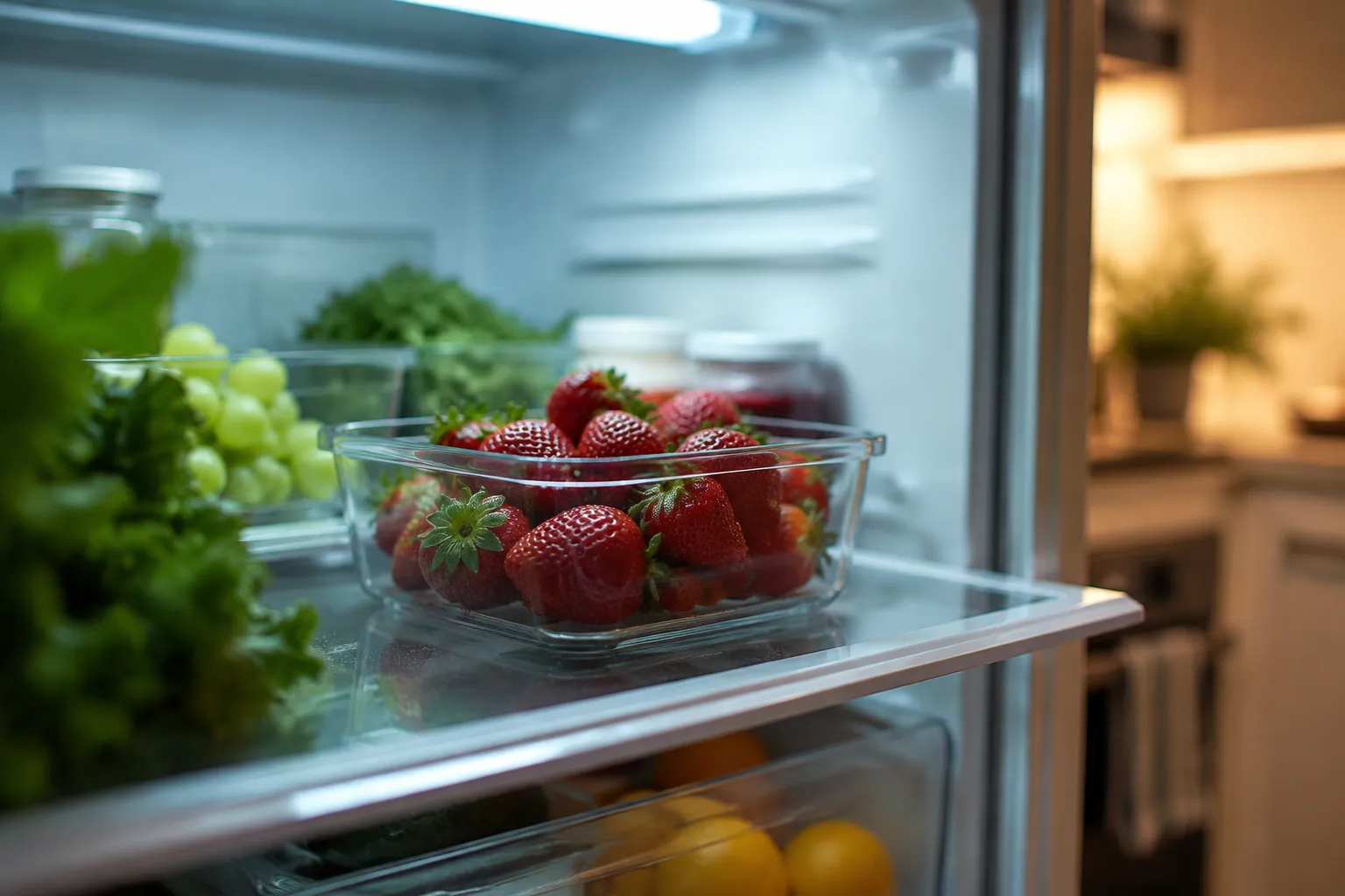 How to keep strawberries fresh in the refrigerator