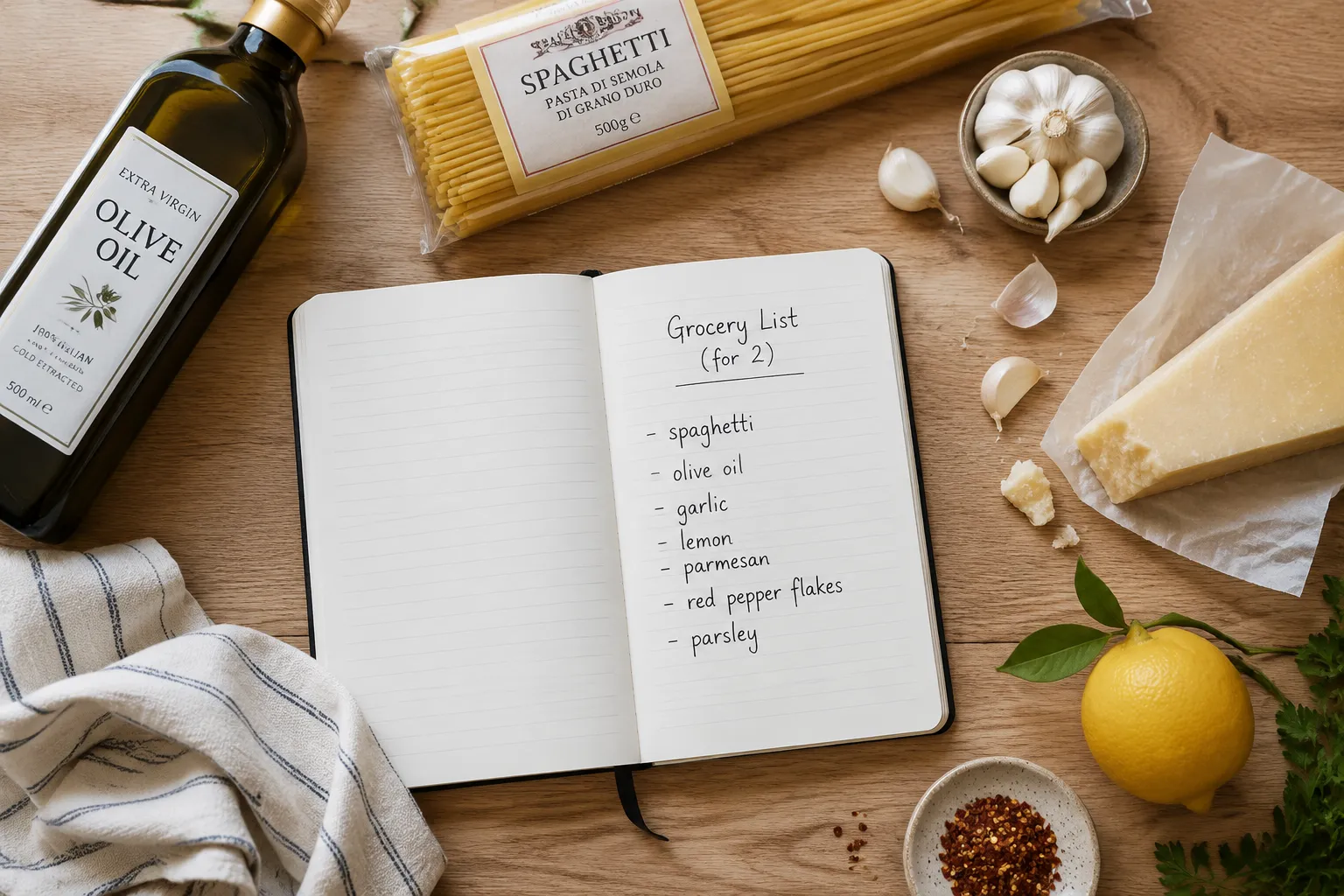 Smart shopping tips for dinner ideas for two