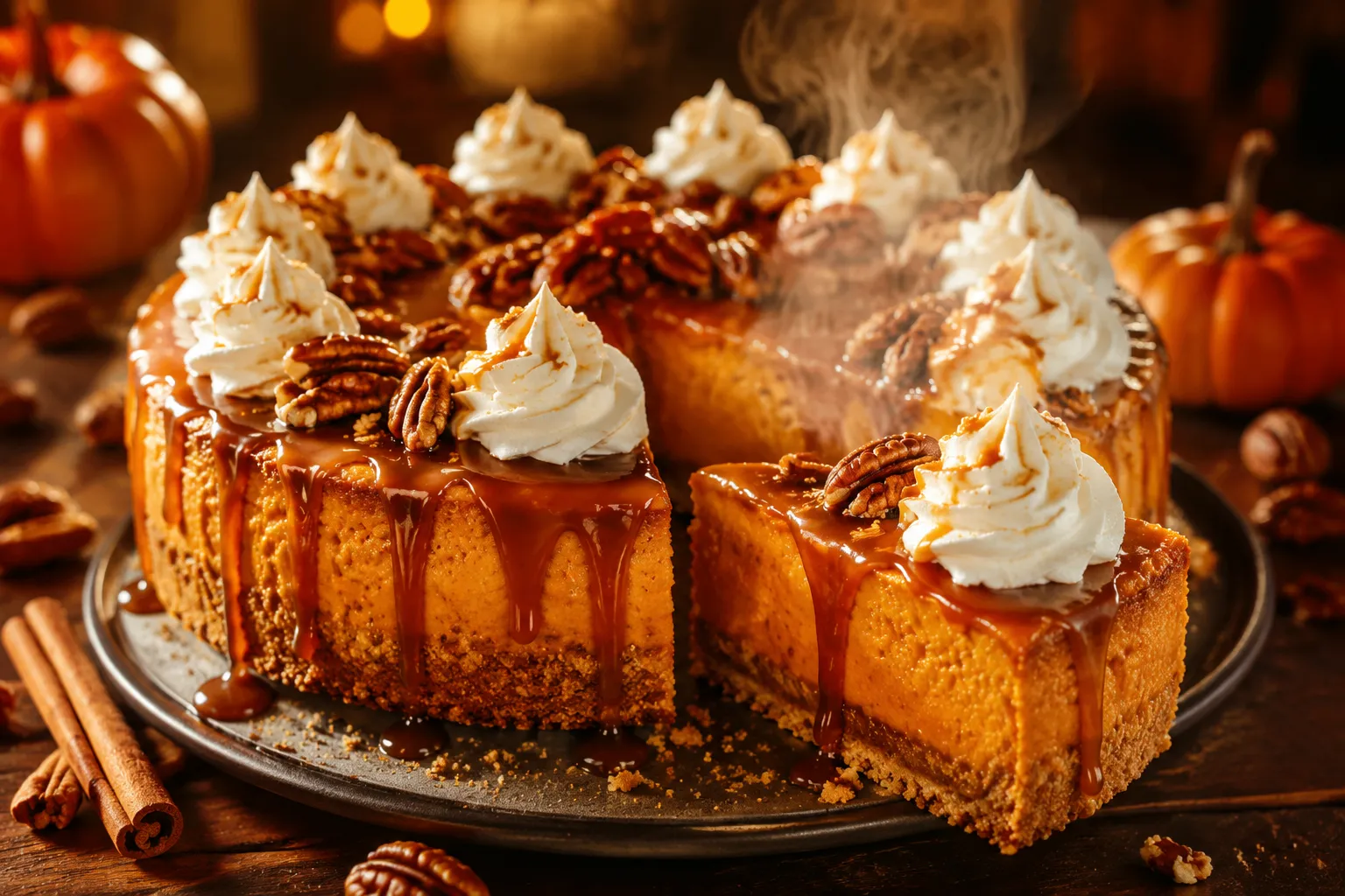 Pumpkin Cheesecake Recipe: Silky, Spiced & Foolproof