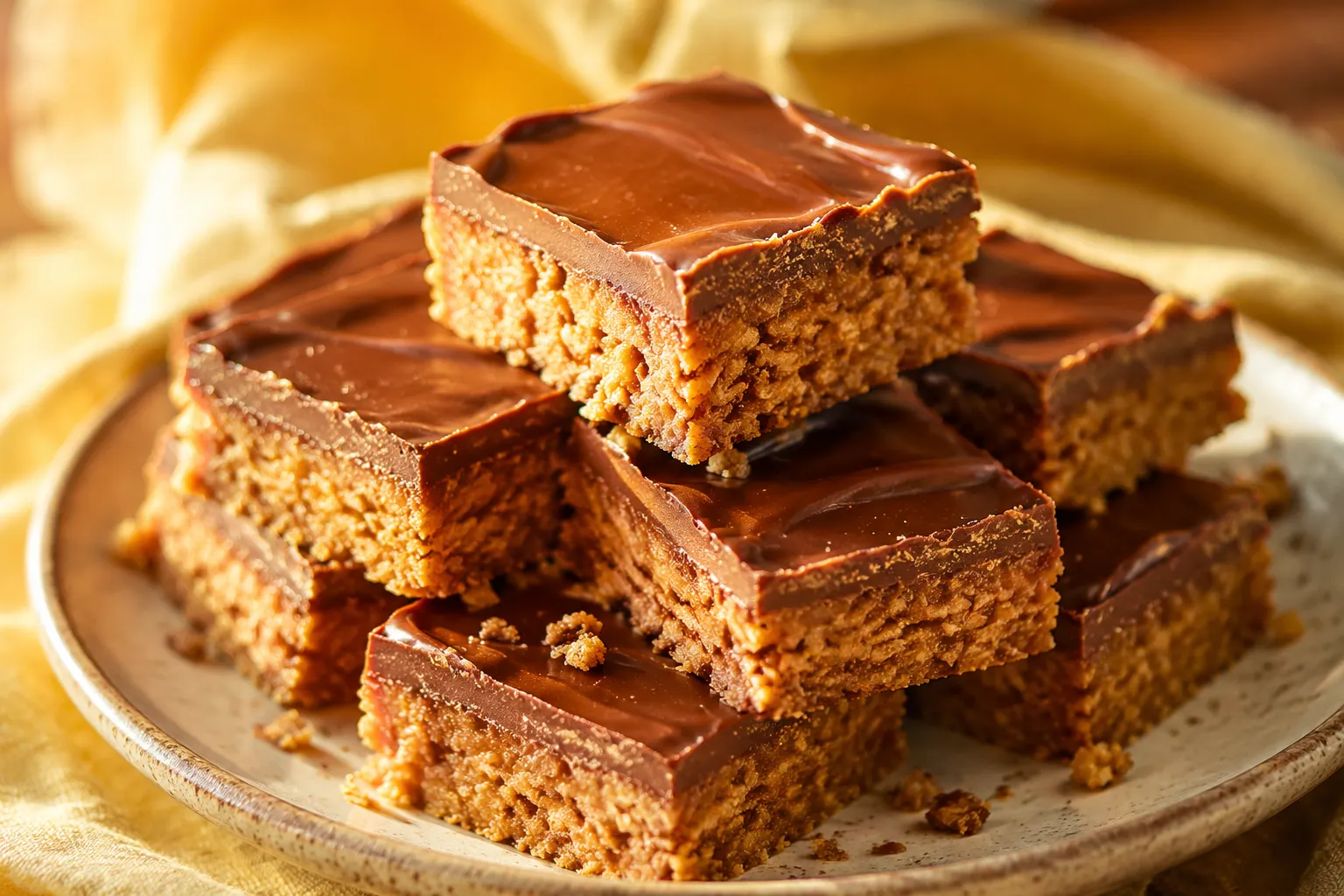 Scotcharoos: The Best Chewy Peanut Butter Bars