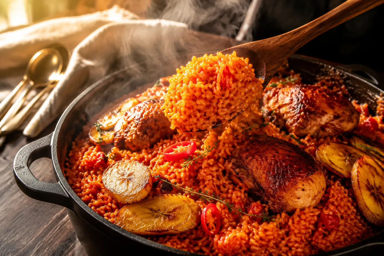 Authentic Jollof Rice Recipe (One-Pot West African)