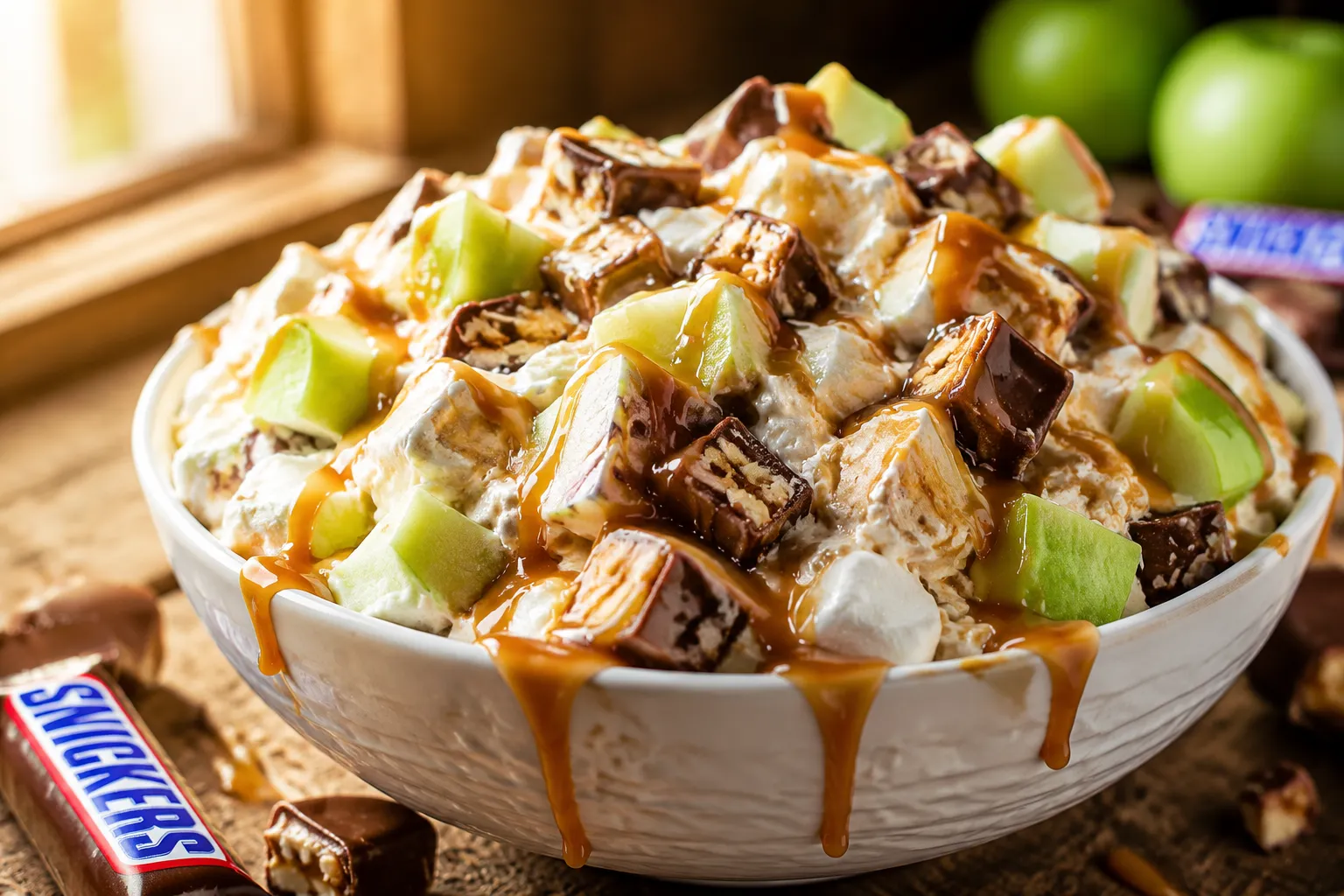 Snickers Salad: The Creamy No-Bake Dessert Everyone Begs For