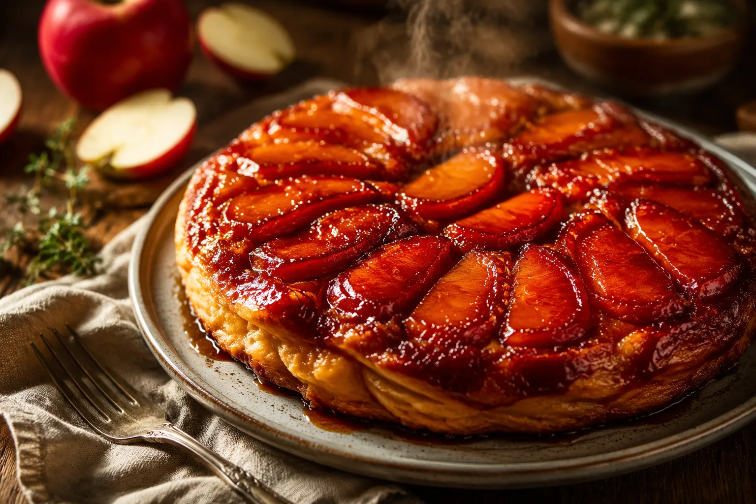 Classic Tarte Tatin Recipe (French Upside-Down Apple Tart)