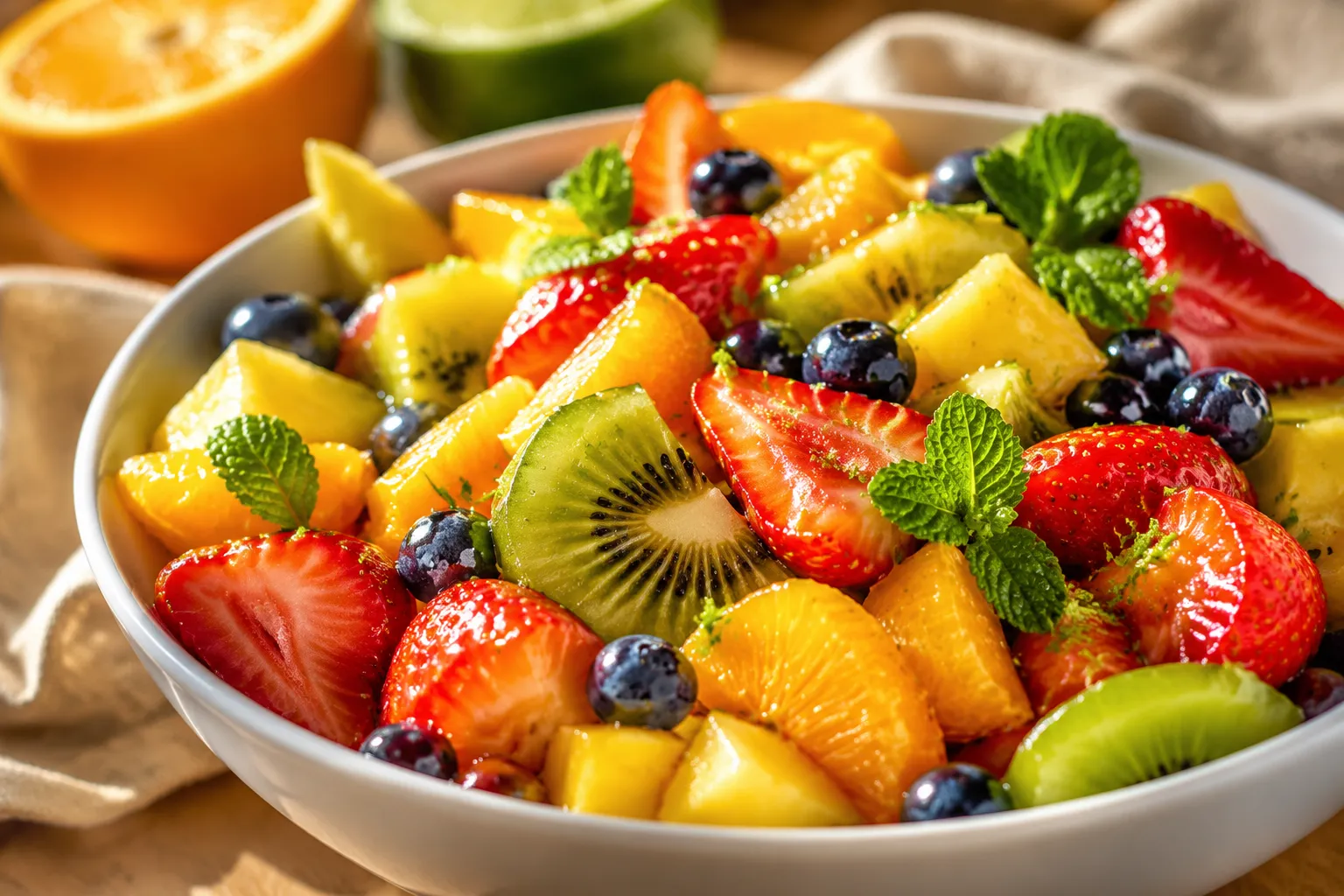 Fruit Salad Recipe: The Best Fresh Fruit Salad Ever